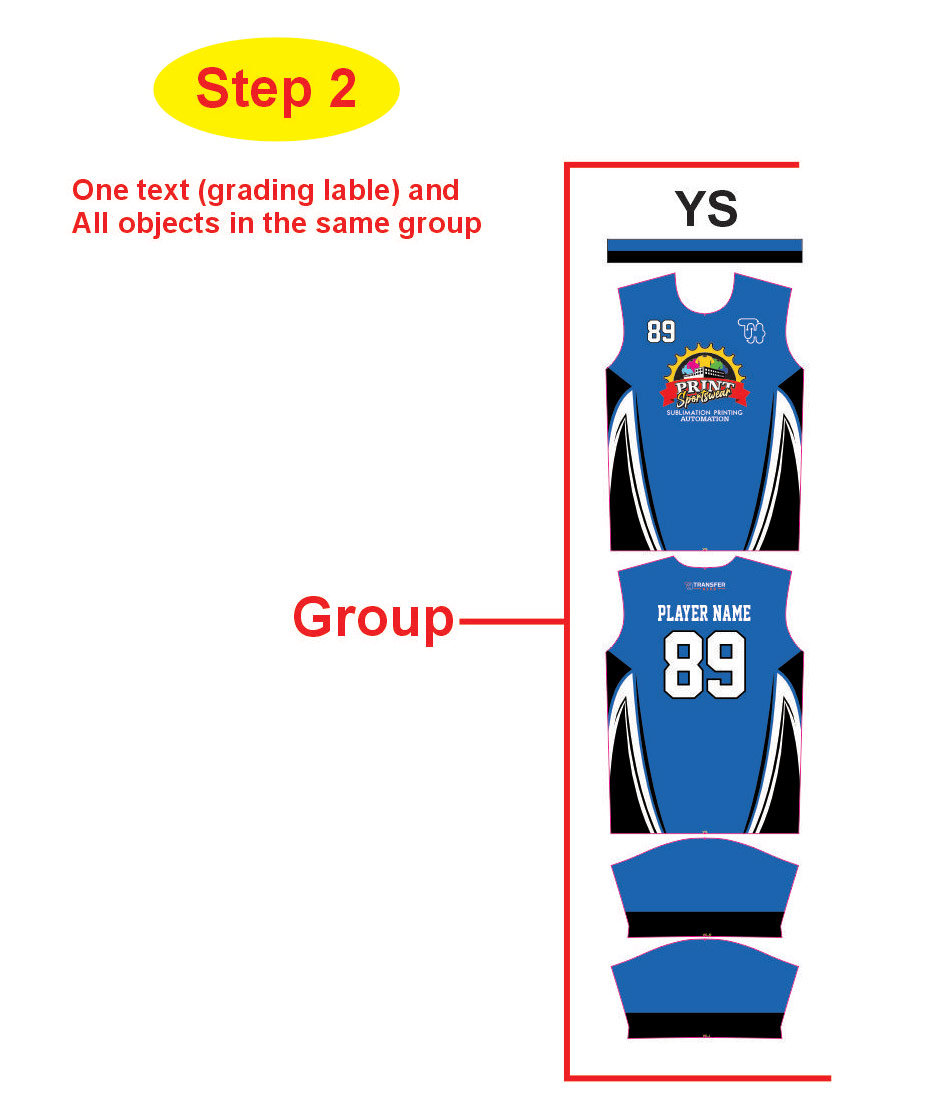 Grading Text Label Setup